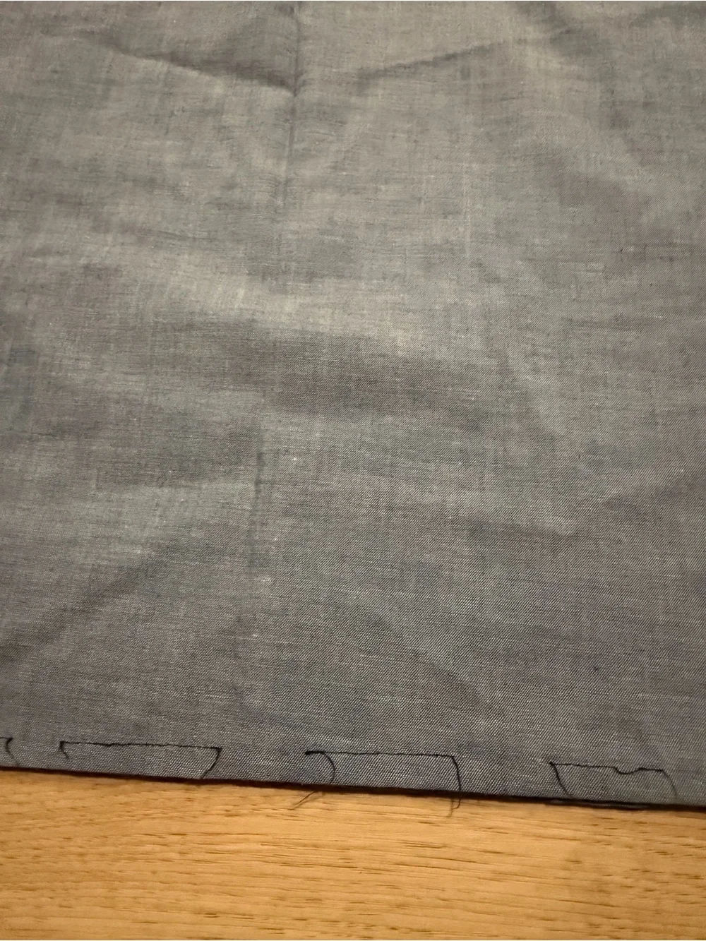 Vtg 70s BIG MAC Chambray Shirt Short Sleeve Sz M Western Chain Stitch